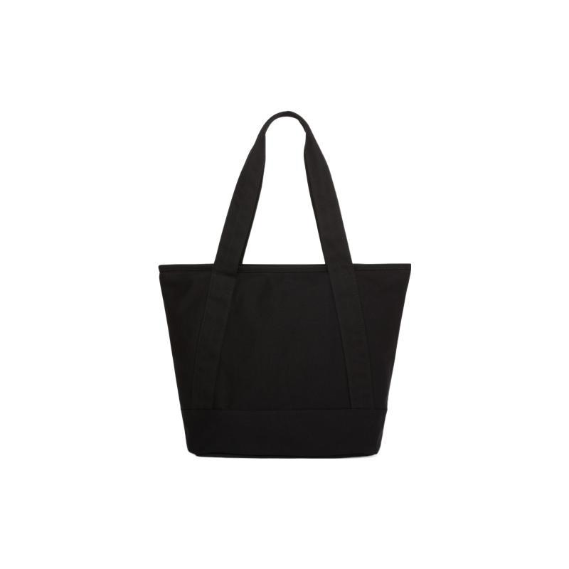 Jordan Bumbac Patchwork Pânză Geantă Pânză Geantă Tote Geantă de Cumpărături Geantă de Umăr Geantă de Mână Regular Unisex Negru Jordan JD2243019GS-002