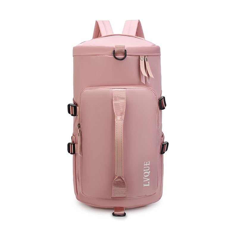 Sports Fitness Bag Women's Multi-Use Travel Bag Large Capacity Crossbody Bag Luggage Backpack