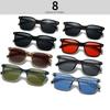 New Retro Square Women Luxury Sunglasses Fashion Rivets Blue Men Sun Glasses Shades UV400