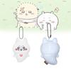 Chiikawa Bear Plush Keychain Charm Cute Cartoon School Bag Accessories Doll Gift