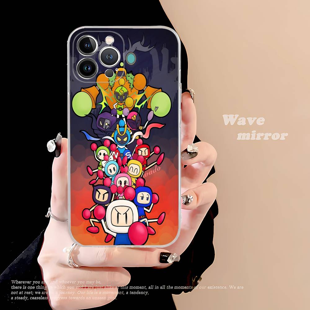 Super Bomberman Case for iphone 17 16 15 pro max 11 12 13 14 Pro Plus Phone Cover