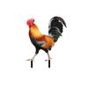 2 Pcs Rooster Chicken Lawn Stakes for Garden, Floor, Lawn, Outdoor Decoration