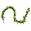 Simulated Lemon Vine with Eucalyptus Leaves for Outdoor Summer Decor