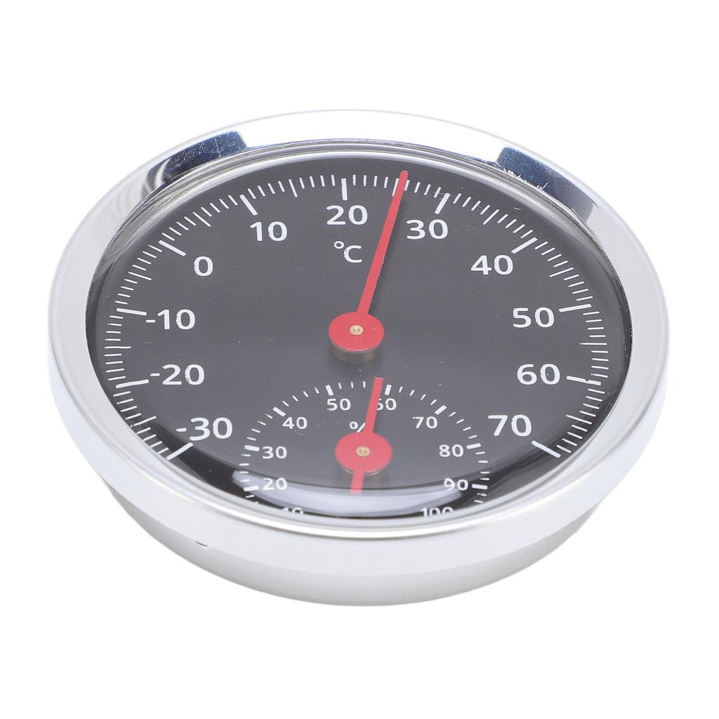 Car Thermometer Hygrometer Mechanical No Battery High Accuracy Temperature Humidity Meter for