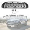 Front Bumper Grill Grille Fit Ford Ranger T8 2019-2023 Black W/LED Light