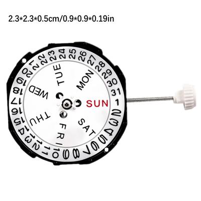 Sl28 Kina Sunon Sl28dd-3h Kvartsverk Ersättning Tre Visare Kalender Datumvisning Ett Billigt Alternativ Till 2105 Verk