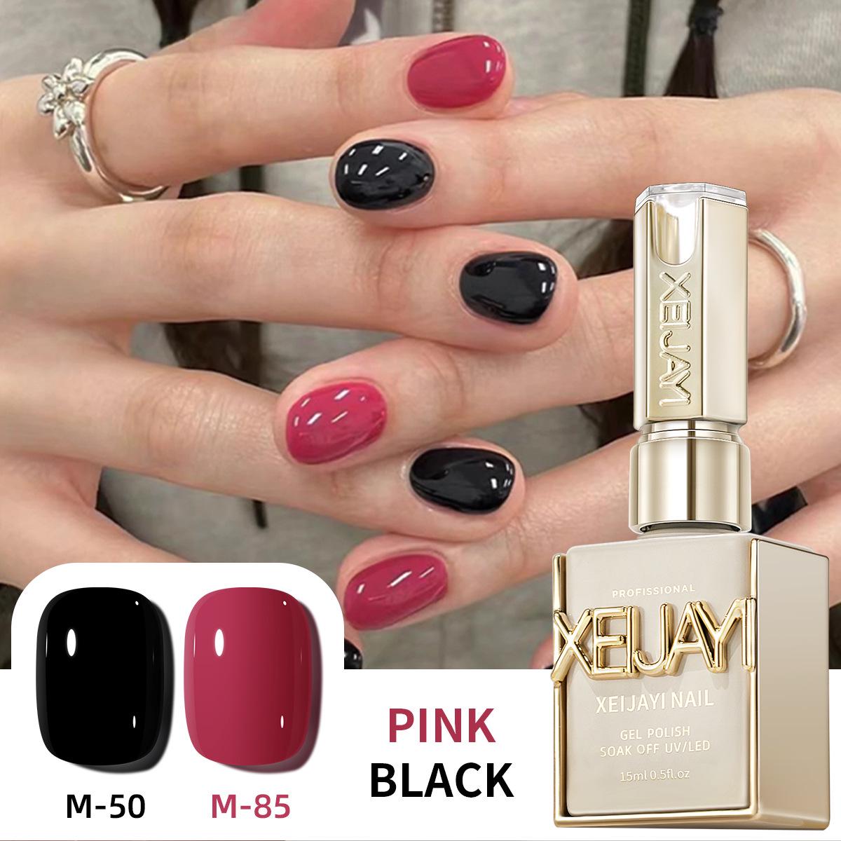 

2025 Whitening Rose Pink Dragon Fruit Nail Gel Set for Salons