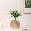 Handmade Vase Homestay Natural Materials Retro Wood Home Decorations Floral Art DIY Crafts Living Room 4 Styles