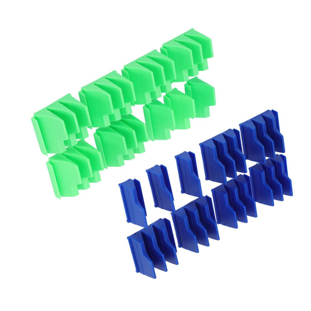 Organizator Geometric pentru Chei 20 de Sloturi Modular Magnetic Suport Rack pentru Chei pentru 6mm la 38mm 1/4in la 1 1