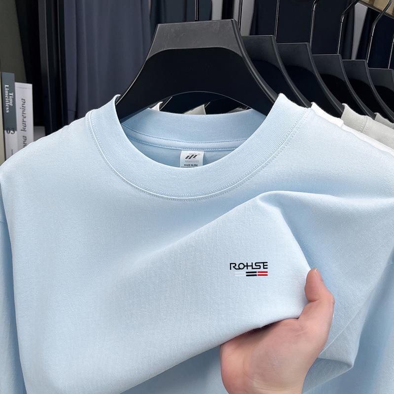 Men's 230g Pure Cotton Heavyweight Hoodie - 2025 Spring Fashion Trend, Skin-Friendly, Breathable Long Sleeve Base Layer