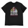 The Six Million Dollar Man Sticker T-Shirt Oversized Vintage Graphic Tee Custom Shirt T-shirts for Men Cotton