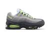 Детские кроссовки Nike Air Max 95 Big Bubble Неоновые (2026) (GS) Черный/Неоново-желтый/Холодный серый