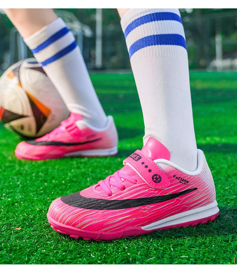 Teacher-Approved Velcro Studded Football Shoes for Students & Children