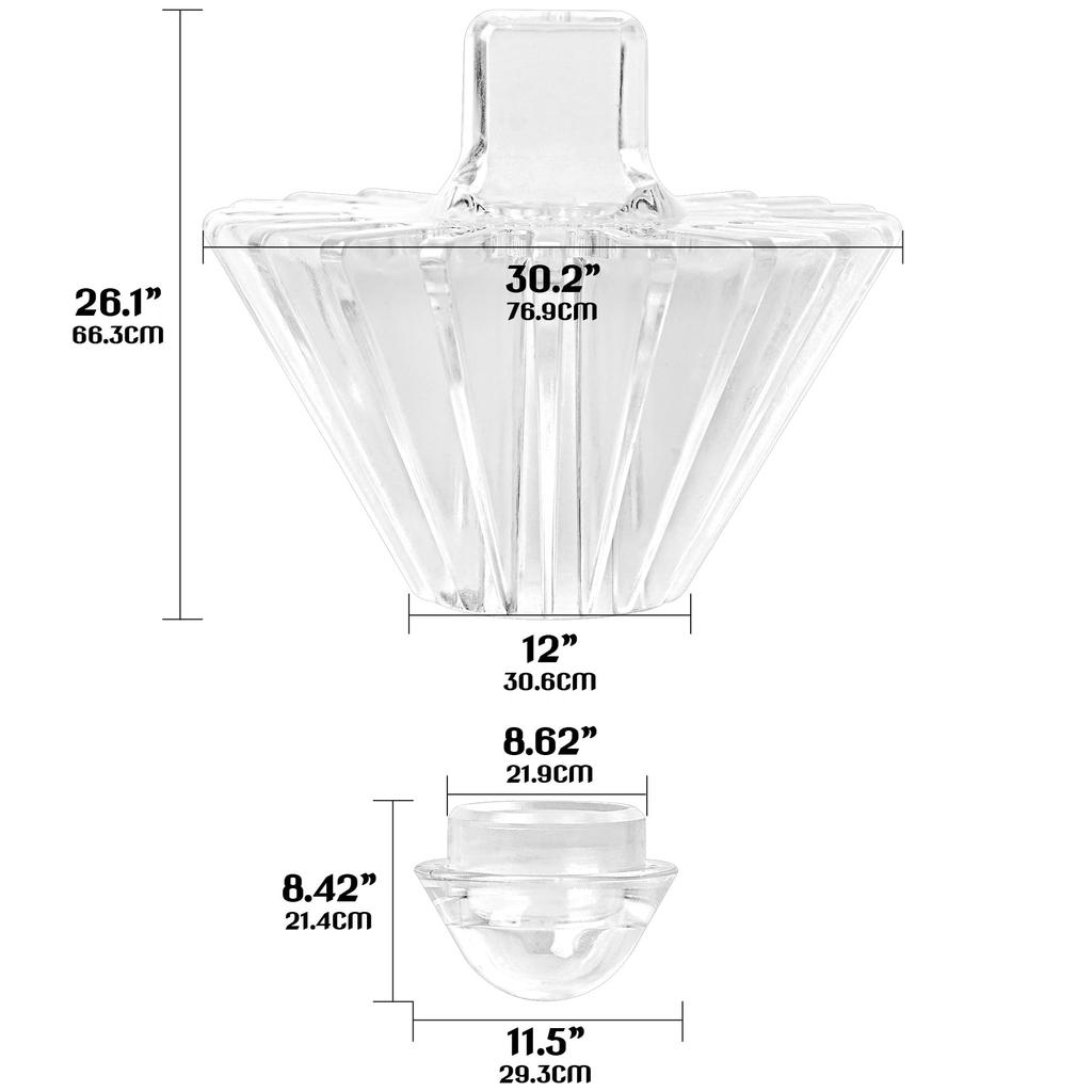 HannaFires V60 Basket Coffee Filter Holder Handy Hand Drip Paper Filter Support Tool & 2-in-1 - Accessory,