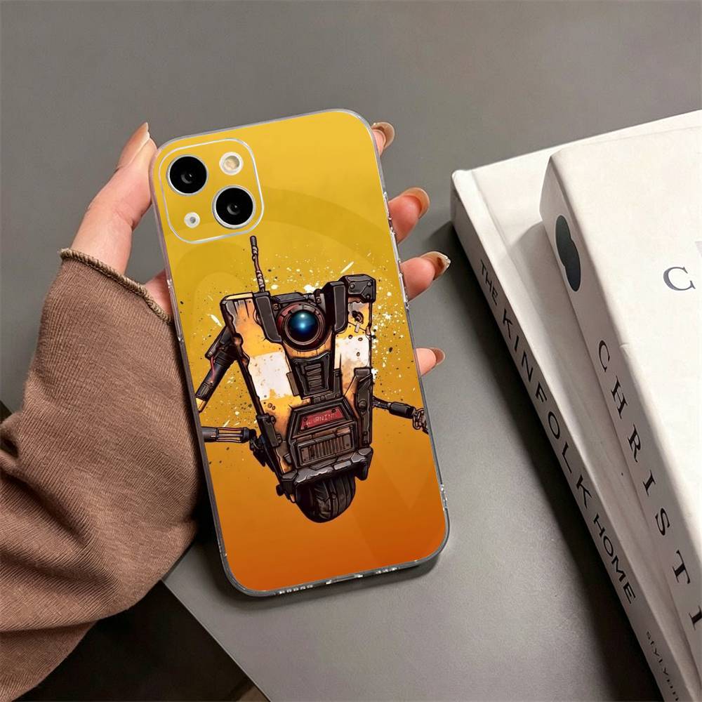 Borderlands Phone Case For iPhone17,16,15,14,13,12,11 Plus,Pro Max Soft Transparent Cover iPhone12PROMAX