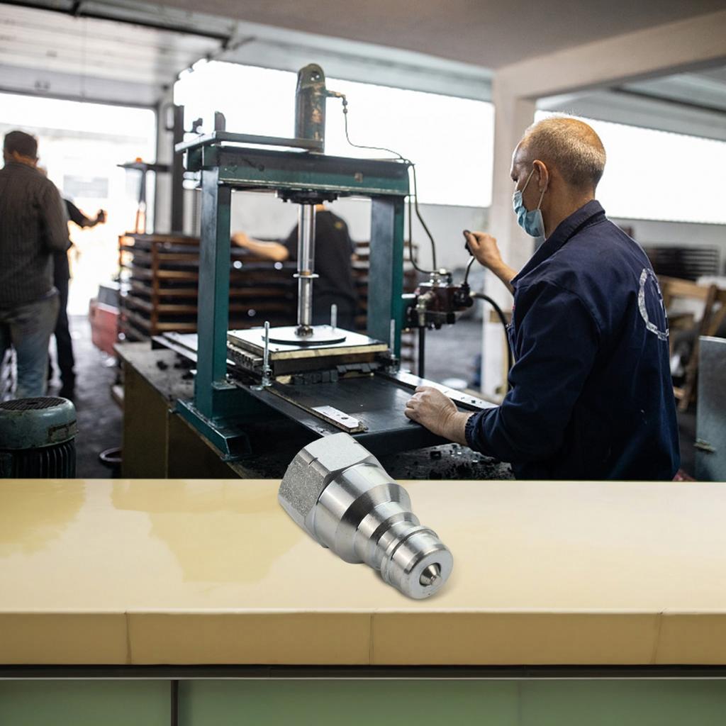 Built-in Sealing Ring Hydraulic Quick Coupler NPT Threaded Coupler