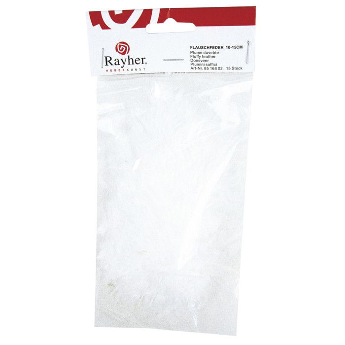 Downy Feather - Rayher - White