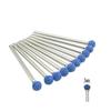 10pcs/set Stone Grinder Polisher Burs 2.35mm Shank For Contouring Shaping Porcelain Nail Rotary Stone Polisher Nail Accessory Mill Tools