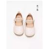 Girls' Leather Shoes Spring and Autumn New Children's Princess Shoes Girls' Soft Sole Flats Fashion silver Girls' Leather Shoes