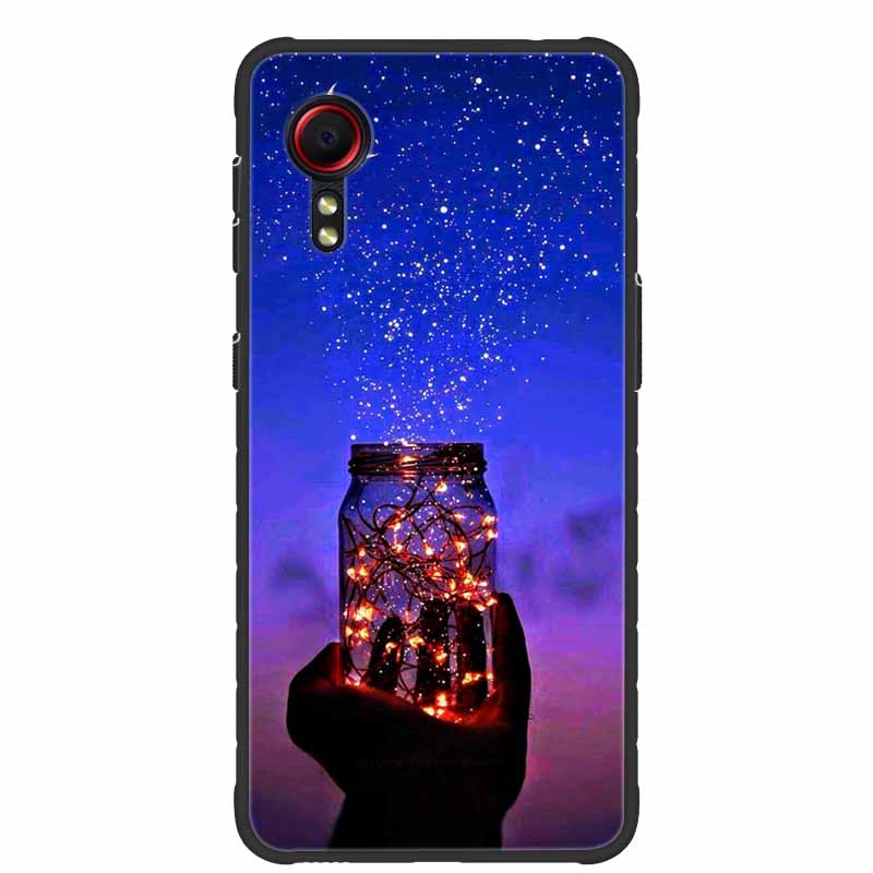 Per Samsung Galaxy Xcover7 5G Cover Carina Adorabile Custodia Posteriore in Silicone per Telefono Per Samsung Xcover 7 Protettiva Antiurto Morbide Custodie