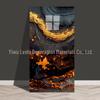 Waterproof Marble Imitation Tile Wall Sticker for Kitchen Renovation - Oil & Moisture Resistant, Self-Adhesive Decor.
