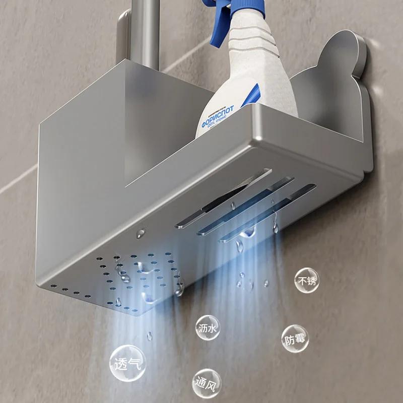 Space-Saving Toilet Brush Kit-360° Spin Silicone Brush Head & Wall-Mounted Holder | Resistant Bathroom Accessories for Household