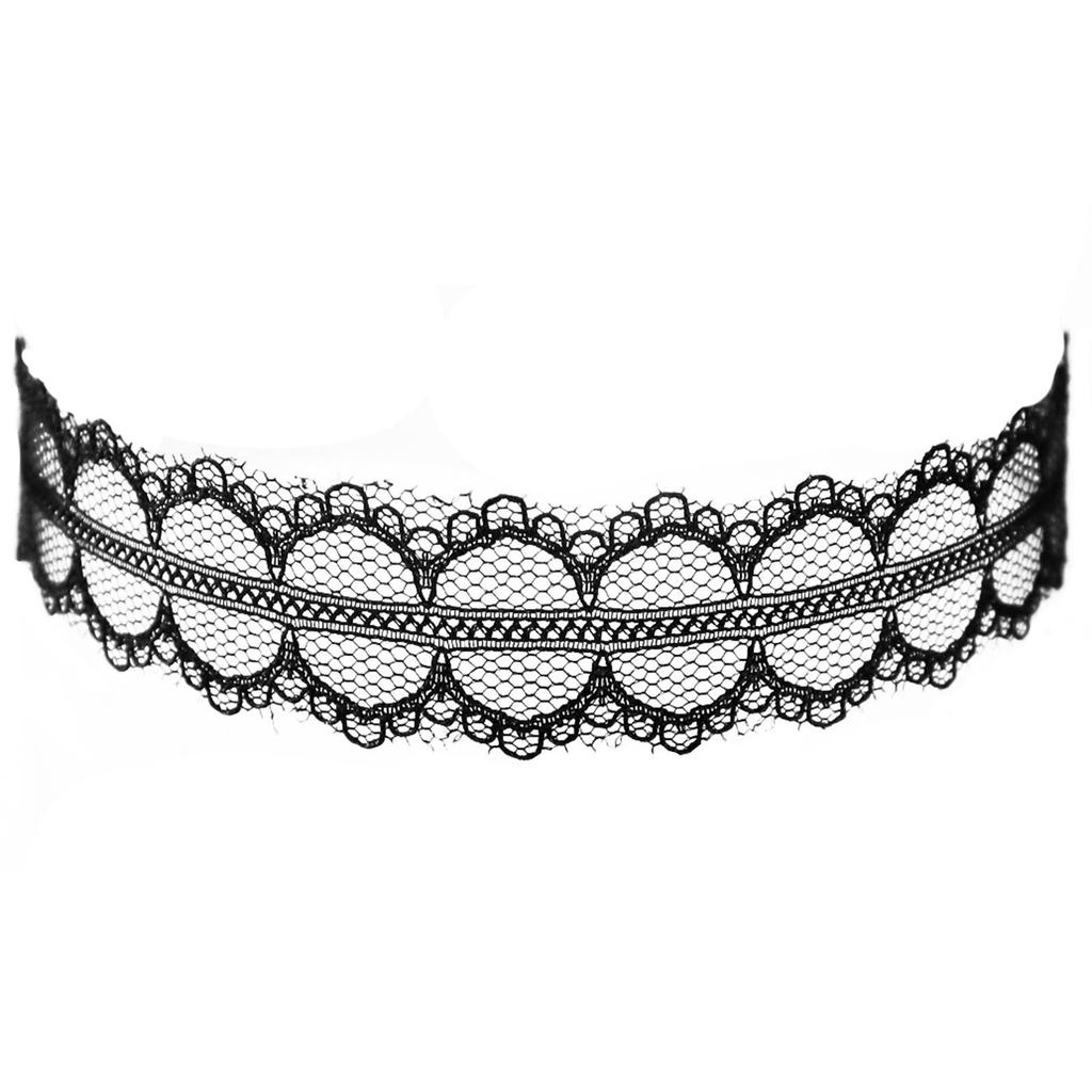 Feenhafter bunter Spitzen-Choker für Damen