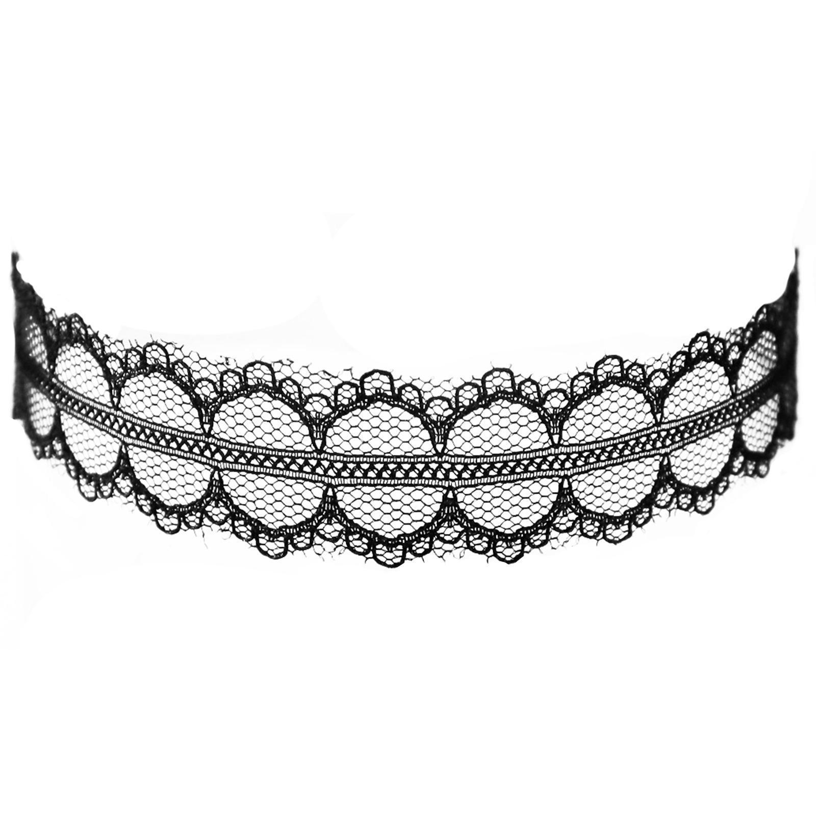 

Цветное кружевное колье-чокер в сказочном стиле для женщин