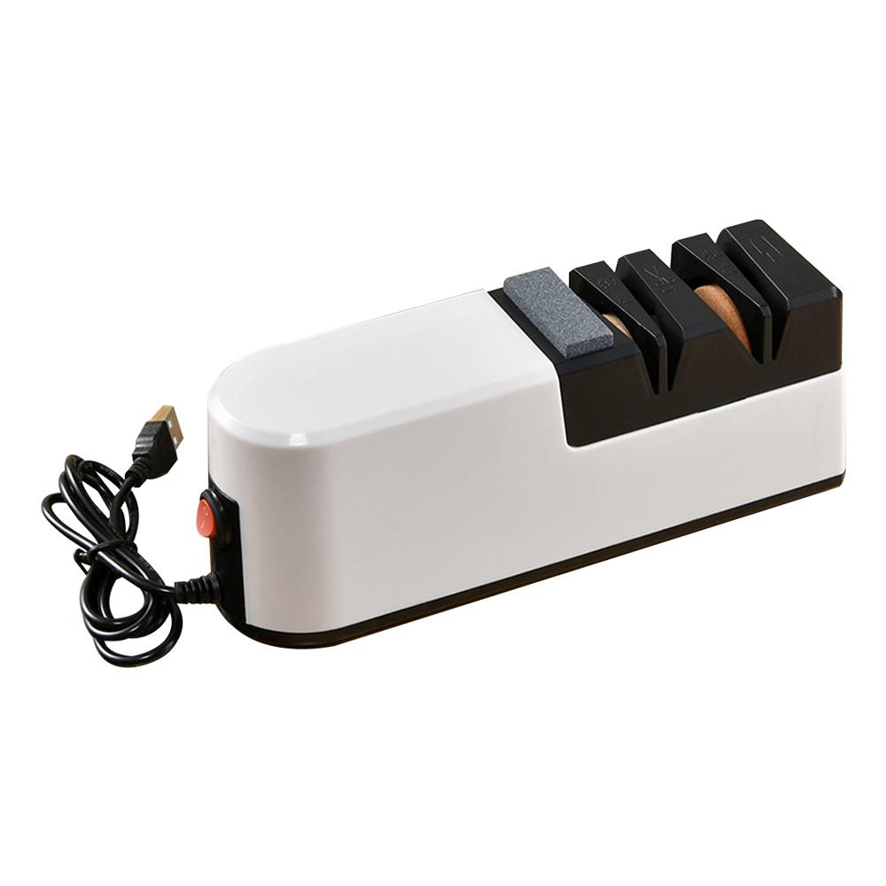 Electric Knife Sharpener Kitchen Sharpening Stone Grinder Home Sharpener Portable Kitchen Knife Sharpener Quick Knife Sharpening