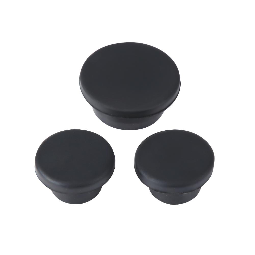 3Pcs Tailgate Rubber Plug for Jeep Wrangler JK 2007 2018 Spare Tire Carrier Delete