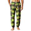 Heren Kerstprint Thermische Pyjamabroek voor Herfst Winter