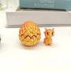 3D Printed Dragon Egg Figures Animal Toys Dragon Toys Simulation Eyes Home Accessories Desktop Decor Kids Toy Gift