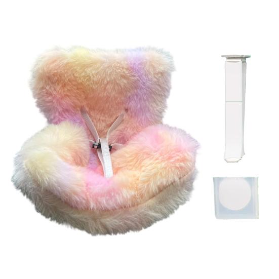 Doll Car Seat with Clip Car Air Vent Safety Belt