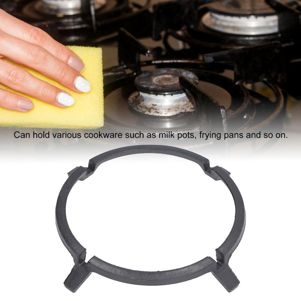 Griglia in Ghisa per Fornelli Antiscivolo Supporto per Fornello a Gas Utensile da Cucina Anello di Supporto per Wok Piano Cottura