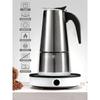 Xiaomi Intermittent coffee pot, 4 cups, 200ml, used for electric, gas, ceramics, fluorescent plates, steel filters.