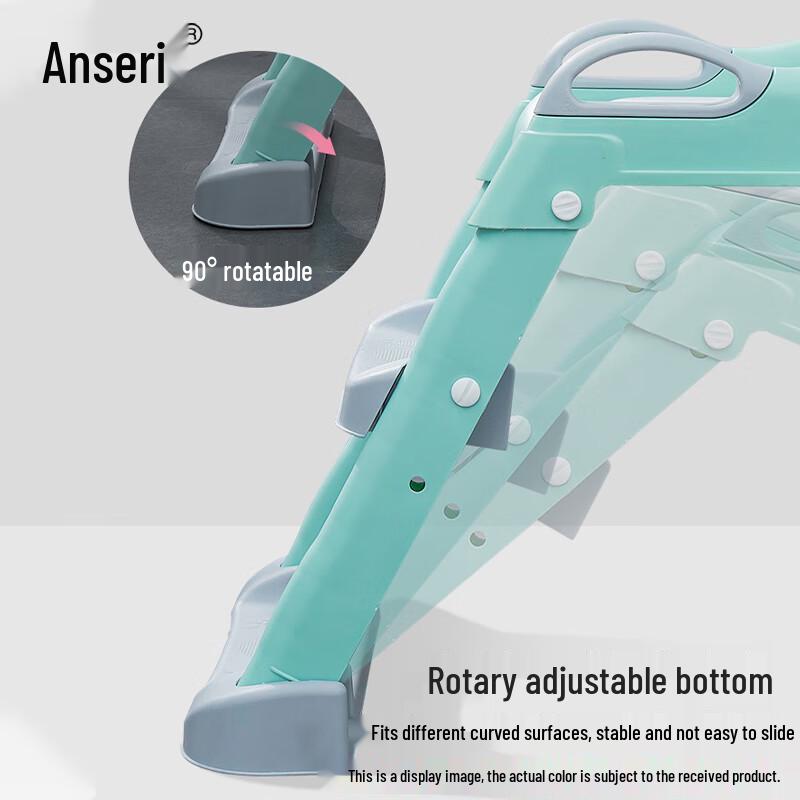 Foldable Kids Potty Training Toilet Ladder Seat