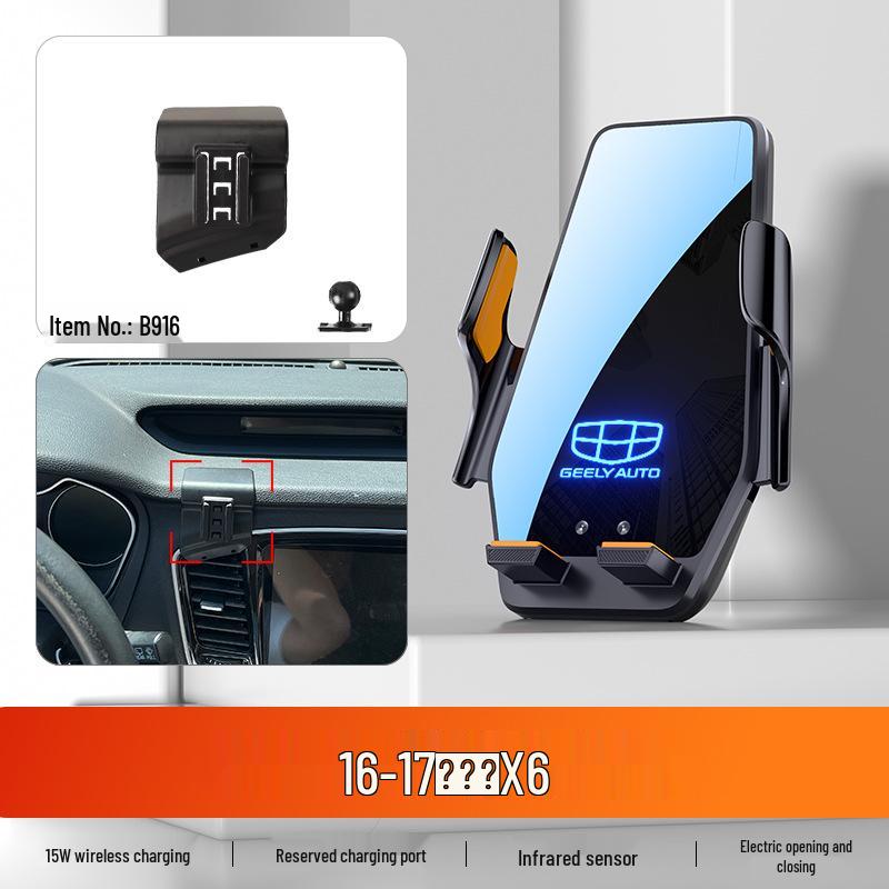Car Phone Holder for Geely Boyue PRO, Vision S1/X3/X6, Emgrand GL/GS