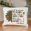 Custom Teacher Name Pencil Case Personalized Teacher Appreciation Gift Back To School End of School Birthday Gifts Cosmetic Case