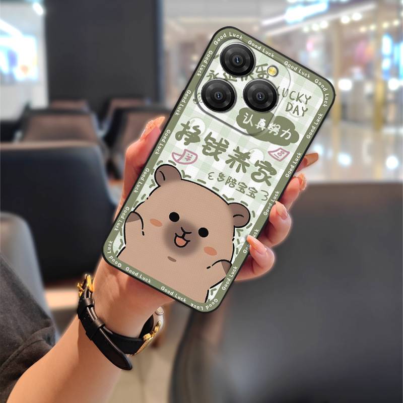 Graffiti Couple Phone Case For Blackview Shark9 5G Anti-dust Protective Cute Fashion Design Full wrap TPU Dirt-resistant