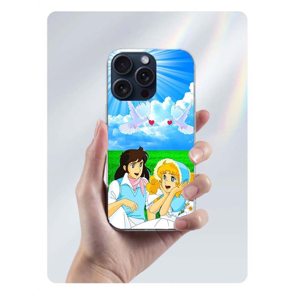 

Anime Candy Candy Capa Phone Case For Iphone 17 Air 16 Pro Max 15 12 Pro 14 Plus 17E 16E 11 13 Mini Cover Cases Fundas Cell Clea iPhone 12(12 Pro)
