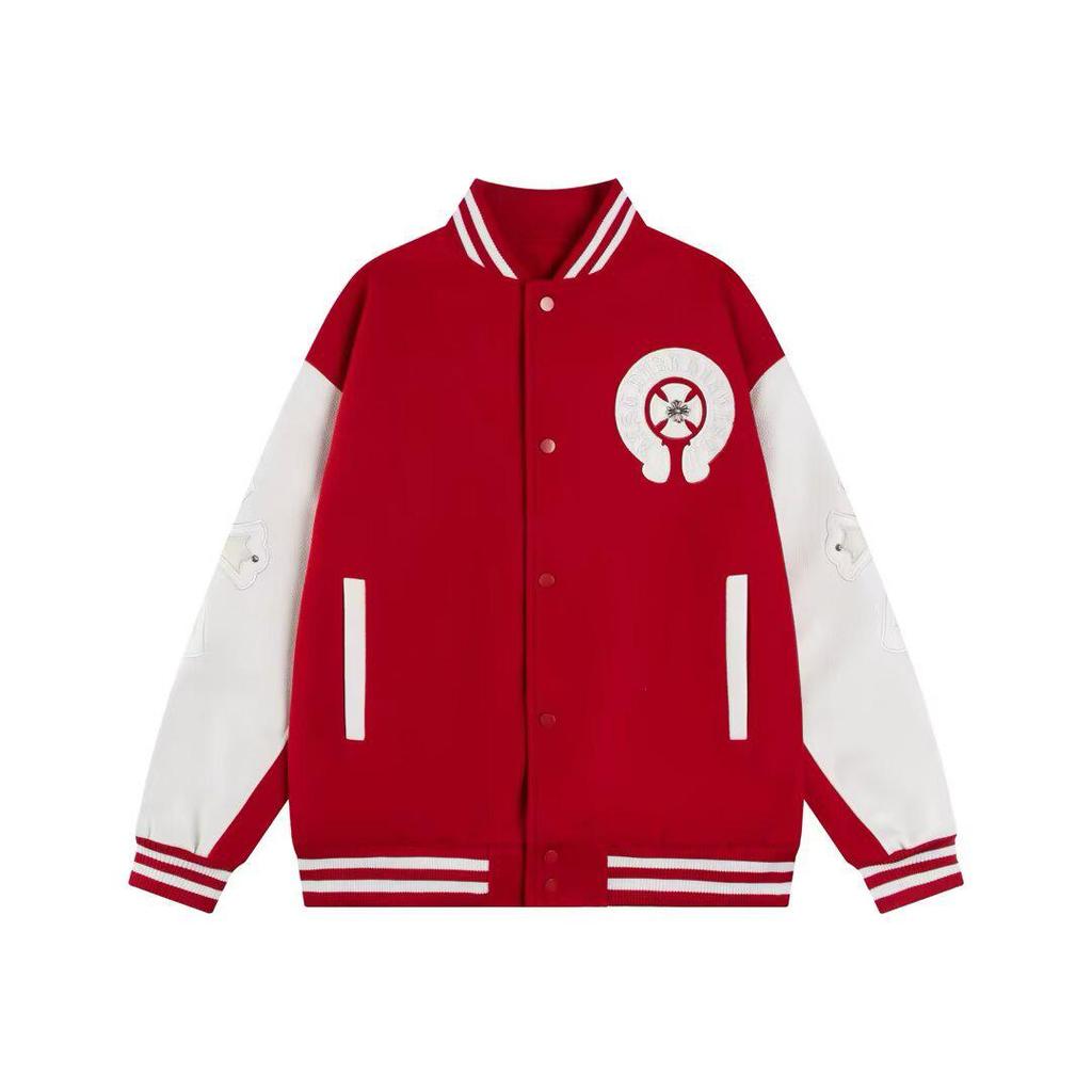 Women's American Retro Baseball Jacket - College Style Spring/Autumn Outerwear