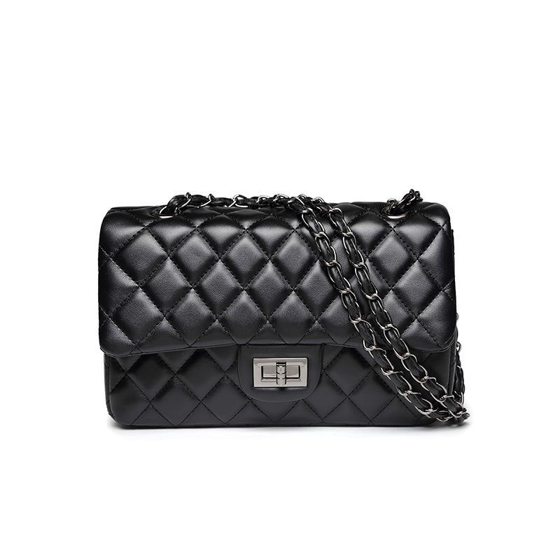 New Spring Diamond Chain Bag  European and American Retro Fashionable Hot Mom Bag Easy To Match One Shoulder Crossbody Bag for Women