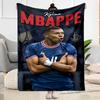 Mbappe 23 Blanket Durable Comfort Suitable for Office Couch Sofa Four Seasons Multipurpose Stylish Decor Gifts For Family Or Friends