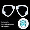 Kurzsichtigkeitsbrillen für Schnorchelmasken Optische Linsen für Taucherbrillen Korrektionsbrillen für Erwachsene