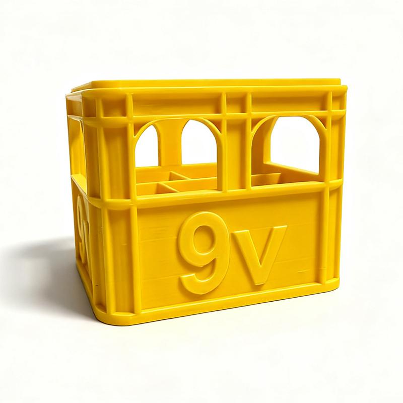 3D Print No. 5 No. 7 Aaa Battery Storage Boxes Creative Mini Beer Boxes Battery Baskets Universal Battery Box Home  Decoration
