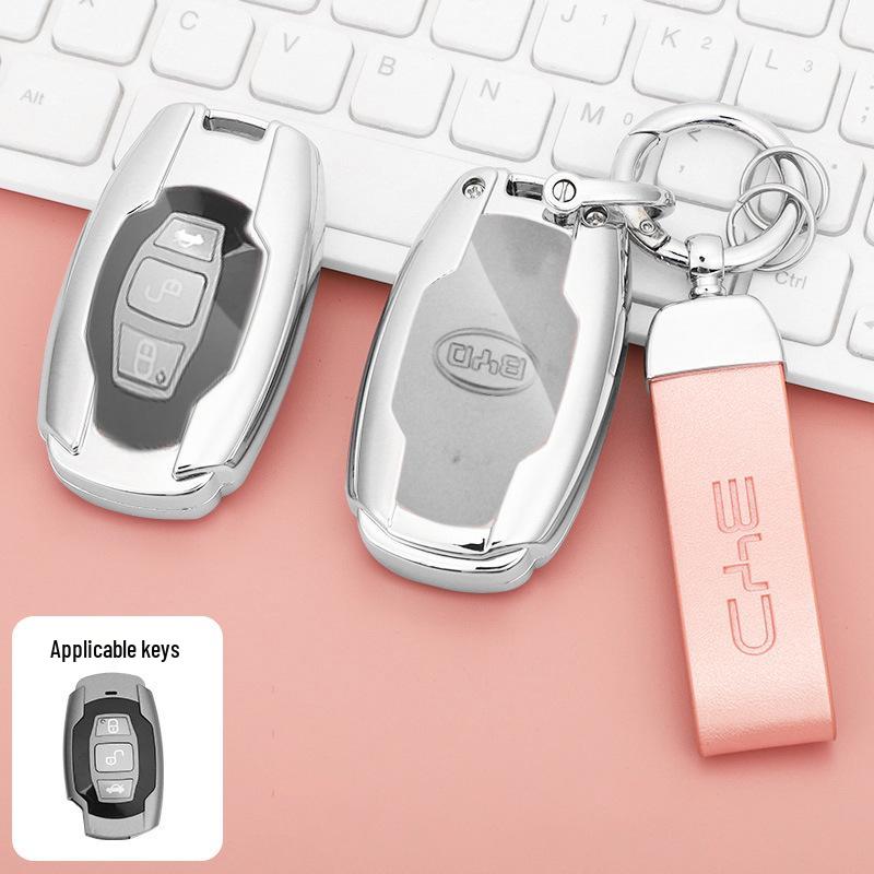 BYD 16-18rychlostní taška Rui Key: Kovové pouzdro Ochranný kryt pro Sirui, Tang, Song, G5, G6, E5 Staré modely