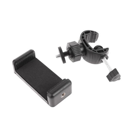Mobile Phone Holder Portable Phone Stand Clamp for All Smartphones Adjustable Rotatable Stable Grip Phone