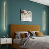 LED white/black minimalist long wall lamp TV background wall/living room/guest room/room/decorative warm light 96V-265V