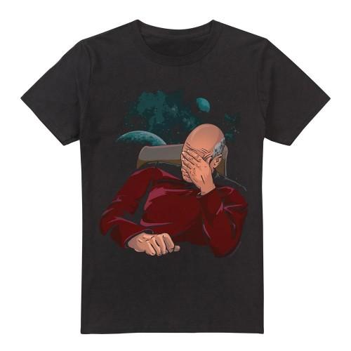 Star Trek Mens Facepalm T-Shirt