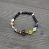 JYL TS Bracelet  Men's Obsidian Beaded Design Enhances Protection